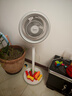 美的（Midea）【暴風(fēng)循環(huán)】空氣循環(huán)扇大風(fēng)量搖頭電風(fēng)扇家用臺式落地扇輕音臥室節能小風(fēng)扇柔風(fēng)輕羽扇 FGA24TQ 曬單實(shí)拍圖