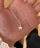 自由說(shuō)S925純銀星星吊墜項鏈女高級感輕奢小眾精致鎖骨鏈女頸鏈時(shí)尚銀飾 s925純銀五角星項鏈【精美禮盒】 曬單實(shí)拍圖