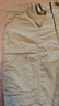 優(yōu)衣庫男裝女裝休閑工裝短褲/褲子470617 470617/31米色 S 曬單實(shí)拍圖