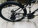 金武端自行車(chē)成人山地車(chē)公路賽車(chē)單車(chē)騎行變速超輕越野中學(xué)生初中青少年 頂配版-輻條輪-黑白色 26寸21速 曬單實(shí)拍圖