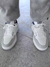安踏街頑LITE丨王一博同款板鞋男鞋復古拼接休閑鞋運動(dòng)鞋112538051 曬單實(shí)拍圖