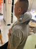 奧克斯（AUX）頸椎按摩器頸部按摩儀頸椎肩頸腰背部按摩器斜方肌脖子小腿披肩實用生日七夕情人節(jié)禮物送女友男友 【8頭升級款】全新機芯肩頸全覆蓋+艾草熱敷 生日禮物送長輩父母 曬單實拍圖