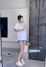班尼路（Baleno）純棉短袖女2025新款休閑寬松薄款打底衫女裝四季款內搭T恤上衣服 曬單實(shí)拍圖