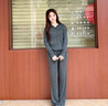 班尼路運動(dòng)套裝女裝2025年秋冬季新款上衣服褲子休閑兩件套潮流外套女士 淺卡其-兩件套 【NJ45款】 M 曬單實(shí)拍圖
