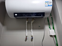 海爾（Haier）電熱水器60升雙管兩檔變頻一級能效3300W下單立減國補20%速熱水器WIFI手機智控增容省電熱水器MZ3 曬單實(shí)拍圖