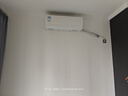 美的空調(diào) 大1.5匹 酷省電 新一級能效 變頻冷暖 省電壁掛式臥室掛機 國家補貼 KFR-35GW/N8KS1-1  曬單實拍圖