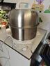 美的（Midea）【國家補(bǔ)貼】煮蛋器蒸蛋器雙層家用自動斷電神器防干燒不銹鋼便攜式家用煮蛋器MZ-ZDE16T72 曬單實(shí)拍圖