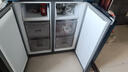 美的（Midea）【國家補貼】407升十字四開(kāi)多門(mén)61cm超薄電冰箱雙變頻系統循環(huán)風(fēng)冷無(wú)霜一級凈味大容量家用小戶(hù)型 【61厘米薄】407升超薄雙變頻雙循環(huán) 火爆 曬單實(shí)拍圖