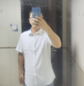 杉杉【液氨免燙】長袖襯衫男純棉商務(wù)正裝 純白 40  曬單實拍圖
