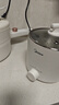 美的（Midea）電煮鍋 宿舍小鍋 小電鍋 學(xué)生寢室一體泡面火鍋多功能 不銹鋼0涂層 電蒸鍋 電熱鍋 XZE1614 配蒸籠 曬單實(shí)拍圖