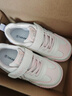 泰蘭尼斯秋季新款兒童德訓鞋中大童校園鞋男女童防滑時(shí)尚百搭運動(dòng)板鞋 粉/白 29 內長(cháng)19.0適合腳長(cháng)18.0 曬單實(shí)拍圖