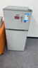 美的（Midea）112升  兩門雙開門雙溫小冰箱迷你家用宿舍租房靈活擺放節(jié)能低音深冷速凍 BCD-112CM 曬單實(shí)拍圖
