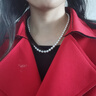 天使之淚淡水珍珠項鏈女s925銀經(jīng)典款近正圓強光生日禮物女送老婆送閨蜜 曬單實(shí)拍圖