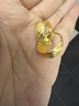 菜百首飾 黃金耳飾 足金經(jīng)典泰式耳環(huán) 計價(jià) HJ 黃金耳飾 約4.22g 曬單實(shí)拍圖