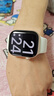 Apple/蘋(píng)果 Watch Series 10 智能手表GPS款42毫米玫瑰金色鋁金屬表殼淡桃粉色運動(dòng)型表帶S/M MX1R3CH/B 曬單實(shí)拍圖