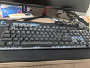 羅技（Logitech）K845機械鍵盤(pán) 有線(xiàn)鍵盤(pán) 辦公電腦打字鍵盤(pán)  電競游戲發(fā)光全尺寸個(gè)性化定制鍵帽 K845紅軸+極晝透光鍵帽+桌墊 曬單實(shí)拍圖