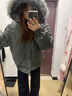7家優(yōu)品美式復古棉服男秋冬季潮牌派克服可拆卸毛領(lǐng)加厚保暖寬松情侶外套 KNFS-N413灰色 XL 曬單實(shí)拍圖