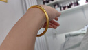 周大福傳承系列福鐲婚嫁足金實(shí)心黃金手鐲女(工費:3780計價(jià))F217070禮物 56mm 足金 約60.03g 曬單實(shí)拍圖