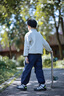巴拉巴拉balaOne童裝兒童羽絨褲男童女童2025冬裝新款長(cháng)褲保暖加厚時(shí)尚潮 深藍-灰鴨絨 130 cm-充絨量36g 曬單實(shí)拍圖