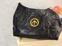GROTTO個(gè)樂(lè )經(jīng)典黑石hobo包大小號植鞣綿羊皮腋下單肩斜挎軟包通勤禮物 經(jīng)典黑 金標S 曬單實(shí)拍圖
