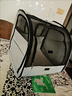 徠本（HELLOLEIBOO）車(chē)載狗窩寵物車(chē)載墊狗狗坐車(chē)外出神器寵物車(chē)載窩車(chē)載座椅車(chē)載貓窩 灰色-狗狗車(chē)載窩(適用30斤內) 曬單實(shí)拍圖