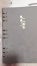 申士（SHEN SHI）B5簡約活頁本筆記本子可替換9孔內(nèi)芯95張/190頁封面寓意辦公商務(wù)記事本可印LOGO JD5001深藍(lán)色1本 曬單實拍圖