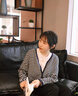 矜持范毛衣女復古慵懶風(fēng)黑白條紋針織開(kāi)衫女新款寬松毛衣外套上衣春秋 藏青色 M 建議95-110 曬單實(shí)拍圖