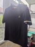 比音勒芬【冰爽T冷感科技】2025夏季新款撞色條涼感親膚透氣短袖圓領(lǐng)T恤男 07黑色 L （105） 曬單實(shí)拍圖