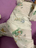 全棉時(shí)代嬰幼童家居服套裝純棉舒適透氣長(cháng)袖圓領(lǐng)打底服 童話(huà)樹(shù)屋100碼 曬單實(shí)拍圖