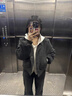 DGOV復(fù)古時尚夾克外套女秋季2025新款棒球服寬松顯瘦百搭排扣極簡上衣 深灰色外套 常規(guī) S 80-95斤 曬單實拍圖