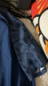 李寧（LI-NING）兒童泳衣男童中大童胖童游泳衣分體泳褲8821灰藍(lán)160 曬單實(shí)拍圖