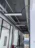 雷士照明led方通燈長條燈鋁方通專用燈格柵吊頂辦公室超市橋架吊線燈 120*20cm黑框58瓦白光  吊線安裝 曬單實拍圖