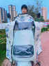 夢(mèng)多福電動(dòng)車擋風(fēng)被冬季加厚加絨電瓶車防風(fēng)防雨加大全包圍摩托車保暖罩 曬單實(shí)拍圖
