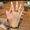 蓓影黃金貔貅手鏈男女款足金轉運珠招財本命年情侶手串七夕情人節禮物 黑繩大號貔貅+2個(gè)轉運珠 約3.3克 曬單實(shí)拍圖