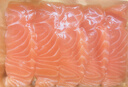 海宏盈挪威三文魚(yú)中段整條冰鮮大西洋鮭魚(yú)中段帝王鮭拼盤(pán)海鮮中秋送禮 法羅皇冠三文魚(yú)切片 400g 曬單實(shí)拍圖