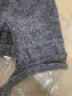 回傾拉法帽子女秋冬保暖針織帽護耳加厚顯臉小防寒冷帽毛線(xiàn)巴拉克法帽 深灰色 大頭圍【56-62cm】 曬單實(shí)拍圖