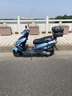 吉浪全新125C超級鷹踏板車摩托車迅鷹尚領(lǐng)代步燃油國四電噴整車可上牌 藍色 高配新標準電噴含證含票 曬單實拍圖