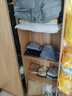馨恒坊【包安裝】衣柜家用臥室出租房屋用小戶(hù)型推拉門(mén)簡(jiǎn)易儲物兩門(mén)柜子 原木色 長(cháng)120cm高180cm 曬單實(shí)拍圖