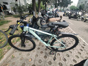 鳳凰鋁合金山地自行車(chē)變速26/27.5寸27速男女學(xué)生單車(chē)成人款通勤 鋁架頂配-薄荷綠27速(內置手電） 26寸(適合身高160-180CM) 曬單實(shí)拍圖