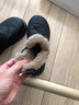 蜘蛛王真皮平底雪地靴女2024新款冬季加絨加厚防滑短靴東北大棉保暖棉鞋 卡其色 37 曬單實(shí)拍圖