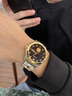 歐品客金表男瑞士手表商務(wù)時(shí)尚男士全自動(dòng)機械表防水夜光送男友生日禮物 足金真龍-藍寶石表鏡-機械全金男 曬單實(shí)拍圖