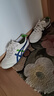 Onitsuka Tiger鬼塚虎MEXICO 66?復古舒適秋冬男女休閑運動(dòng)鞋 米白色/藍色 38 曬單實(shí)拍圖