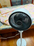 艾美特（AIRMATE）【小暴風語音】空氣循環(huán)扇大風量電風扇家用小型落地扇升級加高電扇輕音柔風小風扇 FA18-SR160 曬單實拍圖