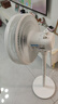 美的（Midea）電風(fēng)扇家用7葉落地扇搖頭電風(fēng)扇循臥室宿舍輕音風(fēng)扇臺式桌面小型風(fēng)扇臺地兩用升級款 白色丨7葉臺地兩用 曬單實拍圖