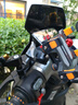 蘭帕特電動(dòng)車(chē)手機支架多功能外賣(mài)騎手專(zhuān)用后視鏡九號小牛電瓶車(chē)摩托車(chē)防震防抖鋁合金自行車(chē)山地車(chē)支架 鈦灰色丨鏡座安裝款 曬單實(shí)拍圖