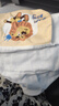 愛貝迪拉 吸汗巾5條嬰兒大號墊背巾四層純棉紗布隔汗巾 動物王國L碼 曬單實(shí)拍圖