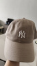 MLB棒球帽子男女情侶款軟頂韓版洋基隊(duì)NY經(jīng)典小標(biāo)遮陽送禮CP77 曬單實(shí)拍圖