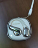 魔聲（Monster）Open Ear AC390掛耳式藍牙耳機DNC智能降噪單耳約5g舒適無(wú)感開(kāi)放式真無(wú)線(xiàn)不入耳運動(dòng)跑步通話(huà)通用 流金白【升級無(wú)感佩戴-贈掛繩】 曬單實(shí)拍圖