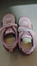 回力（Warrior）童鞋女童運動(dòng)鞋春秋中大童輕便德訓鞋休閑跑步鞋WZ-1667粉/芋紫35 曬單實(shí)拍圖
