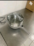蘇泊爾（SUPOR）電炒鍋 電煮鍋 電火鍋 電蒸鍋 家用多功能蒸煮炒菜 一體電熱鍋4L蜂窩晶紋CJ28A807配蒸籠  曬單實拍圖